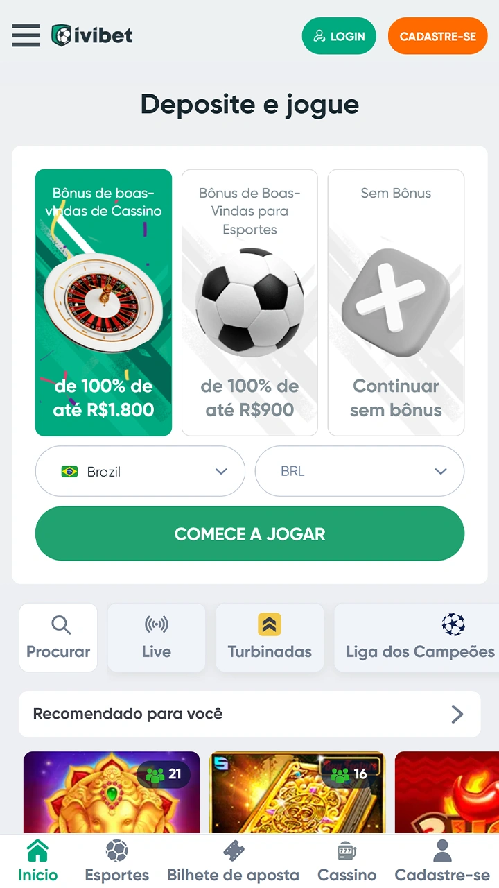 Jogo de aposta que ganha dinheiro